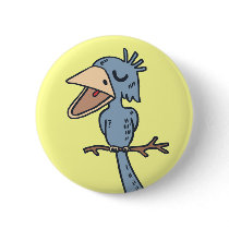 Blah Blah Bird buttons by Silverbird Blah Blah Bird buttons