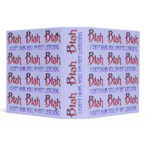 Blah Blah Blah Binder