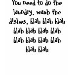 blah blah blah blah t shirts