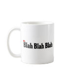 Blah Blah Blah Christmas Mug