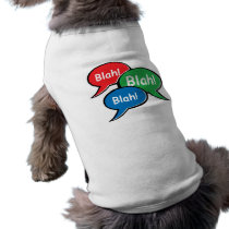 Blah Blah Blah pet clothing