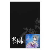 Blah... stationary customized stationery