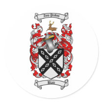 BLAIR FAMILY CREST -  BLAIR COAT OF ARMS stickers