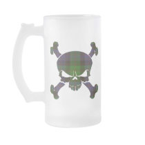 Blair Tartan Skull No Banner Mug