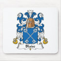 Blaise Family Crest mousepads