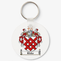 BLAKE FAMILY CREST -  BLAKE COAT OF ARMS keychains