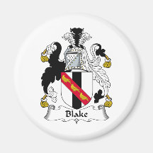 Blake Family Crest Magnet