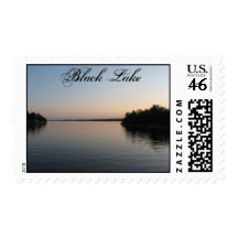 blake lake booth island sunset stamps
