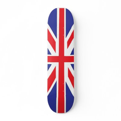Blam British Flag Skate Board Decks by halofreak