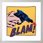 Blam Comic Book Print