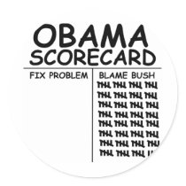 Blame Bush stickers