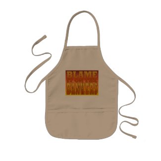 Blame it on the Bankers Anti Banks Pro Worker apron