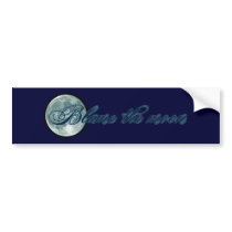 Blame the Moon bumper stickers