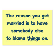 Blame Things On