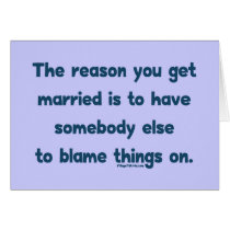 Blame Things On