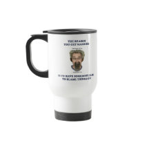 Blame Things On Coffee Mug