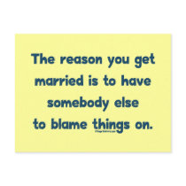 Blame Things On