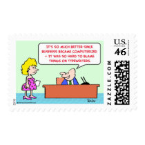 blame typewriters computerized postage