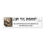 BLAMO PRODUCTIONS BUMPER STICKER