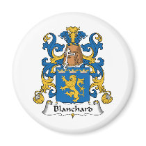 Blanchard Family Crest magnets