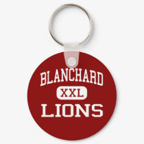 Blanchard - Lions - High - Blanchard Oklahoma keychains
