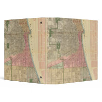 Blanchard's guide map of Chicago 3 Ring Binders