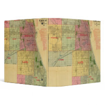 Blanchard's map of Chicago and environs 3 Ring Binder