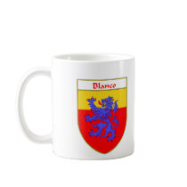 Blanco Coat of Arms/Family Crest mugs