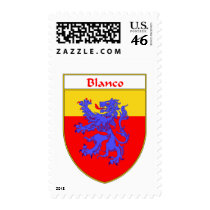 Blanco Coat of Arms/Family Crest postage
