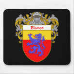 Blanco Coat of Arms (Mantled) mousepads