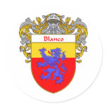 Blanco Coat of Arms (Mantled) Sticker