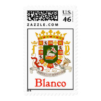 Blanco Puerto Rico Shield postage