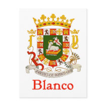 Blanco Shield of Puerto Rico postcards