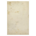 Blank Antique Stained Paper Stationery