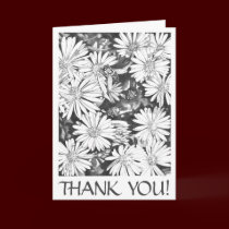 Blank Art Card Wildflower Customized Greeting Card cards