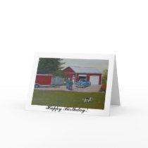 Blank Birthday Card with "High Hopes" design