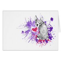 Blank Boston Greeting Card