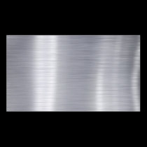 Blank Brushed Aluminum "Faux Aluminum" business cards