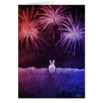 Blank - Bun on the 4th of July cards