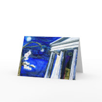 blank card featuring original artwork cards