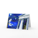 blank card featuring original artwork
