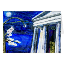 blank card featuring original artwork cards