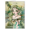 Blank Card - Green Dragonfly by cckuik Blank Card - Green Dragonfly