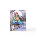 Blank Card - Gypsy Witch & Cat ~~* The Visitor *~~ by cckuik Blank Card - Gypsy Witch & Cat ~~* The Visitor *~~