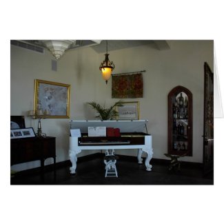 Piano at Eagle Castle card