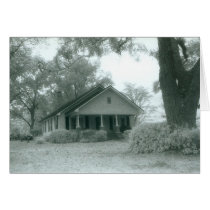 Blank Card- Rowan Place- infrared photograph