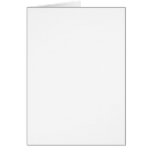 Blank Card Template