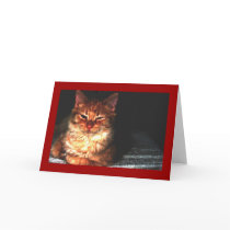 Blank Cat Greeting card...