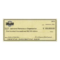 Blank Check for Sweepstakes & Awards PARCHMENT posters by MarshEnterprises Blank Check for Sweepstakes & Awards PARCHMENT posters
