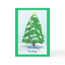 Blank Christmas Card